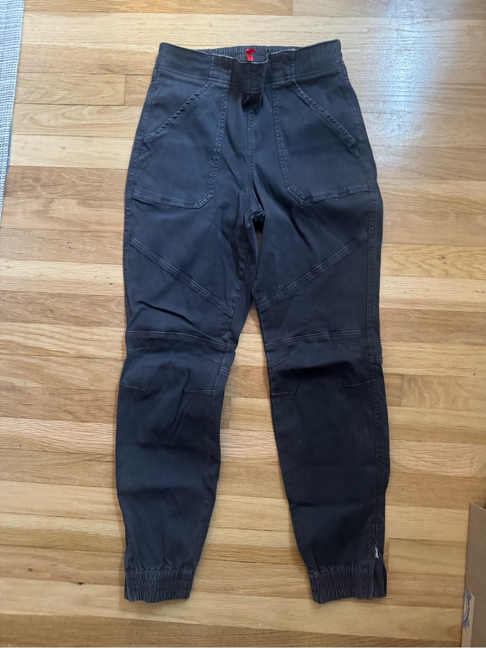 SPANX Charcoal Utility Jogger Pants - Picture 4 of 9